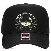 Hunter Crab Whisperer Crabbing Hunting Fishing Ocean Beach Hat thumb 0