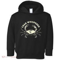 Hunter Crab Whisperer Crabbing Hunting Fishing Ocean Beach Toddler Hoodie thumb 0