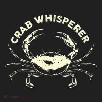 Hunter Crab Whisperer Crabbing Hunting Fishing Ocean Beach Golf Towel thumb 3