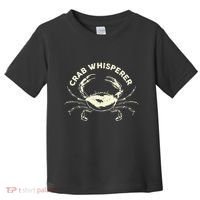 Hunter Crab Whisperer Crabbing Hunting Fishing Ocean Beach Toddler T-Shirt thumb 0