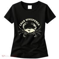 Hunter Crab Whisperer Crabbing Hunting Fishing Ocean Beach Women's T-Shirt thumb 0