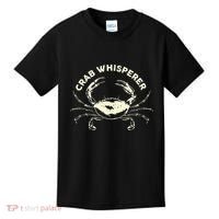 Hunter Crab Whisperer Crabbing Hunting Fishing Ocean Beach Kids T-Shirt thumb 0