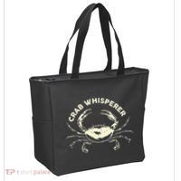 Hunter Crab Whisperer Crabbing Hunting Fishing Ocean Beach Tote Bag thumb 2
