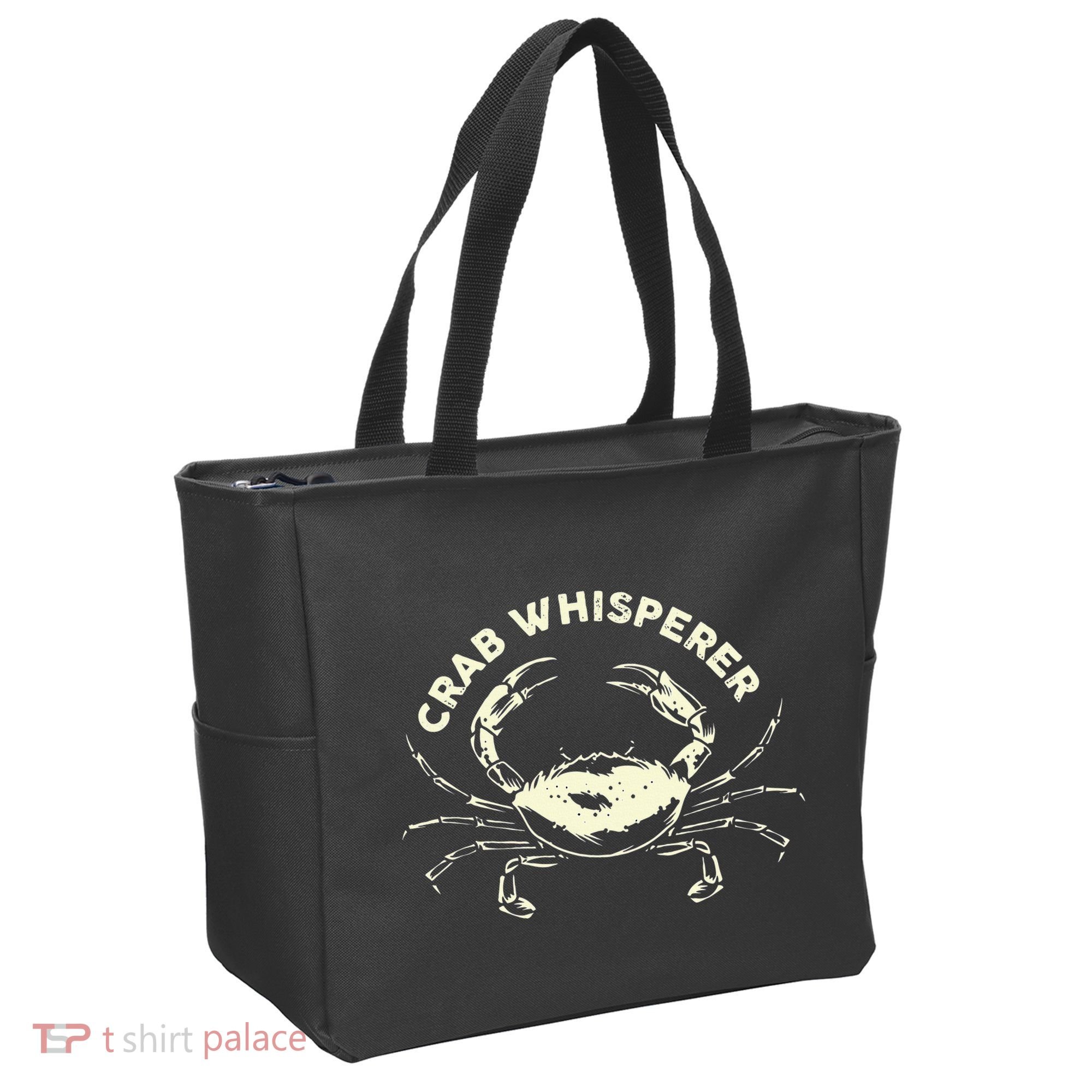 Hunter Crab Whisperer Crabbing Hunting Fishing Ocean Beach Tote Bag