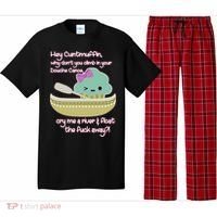 Hey Cuntmuffin Why Dont You Climb In Your Douche Canoe Pajama Set thumb 0