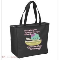 Hey Cuntmuffin Why Dont You Climb In Your Douche Canoe Tote Bag thumb 2