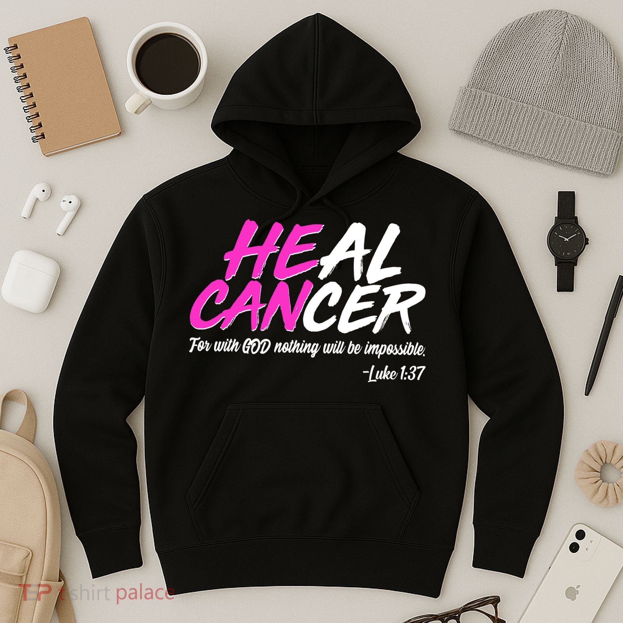 Heal Cancer With God Hoodie