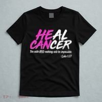 Heal Cancer With God T-Shirt thumb 5