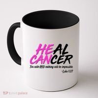 Heal Cancer With God Coffee Mug thumb 0