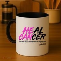 Heal Cancer With God Coffee Mug thumb 4