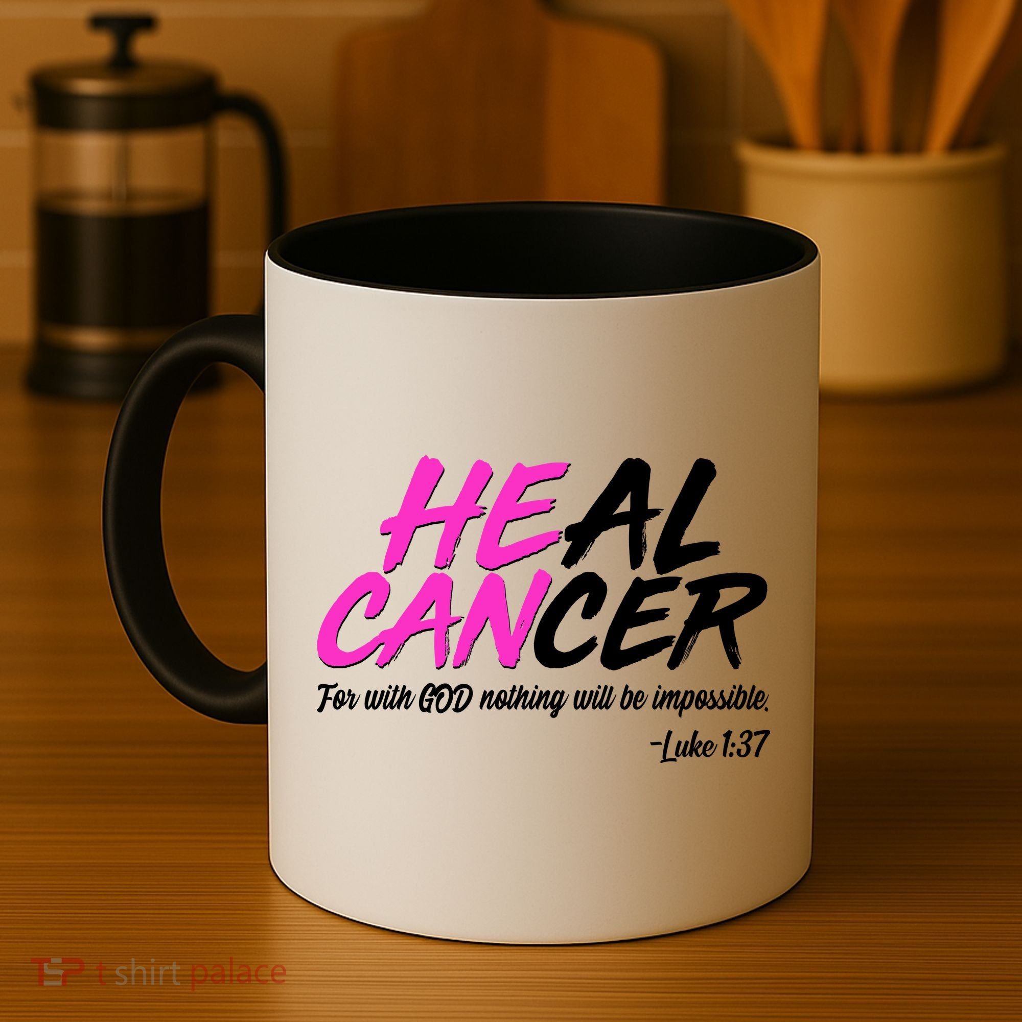 Heal Cancer With God Coffee Mug