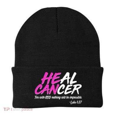 Heal Cancer With God Beanie