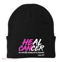 Heal Cancer With God Beanie thumb 0