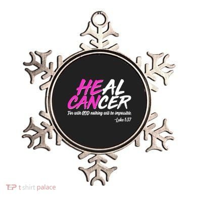 Heal Cancer With God Ornament