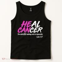 Heal Cancer With God Tank Top thumb 2
