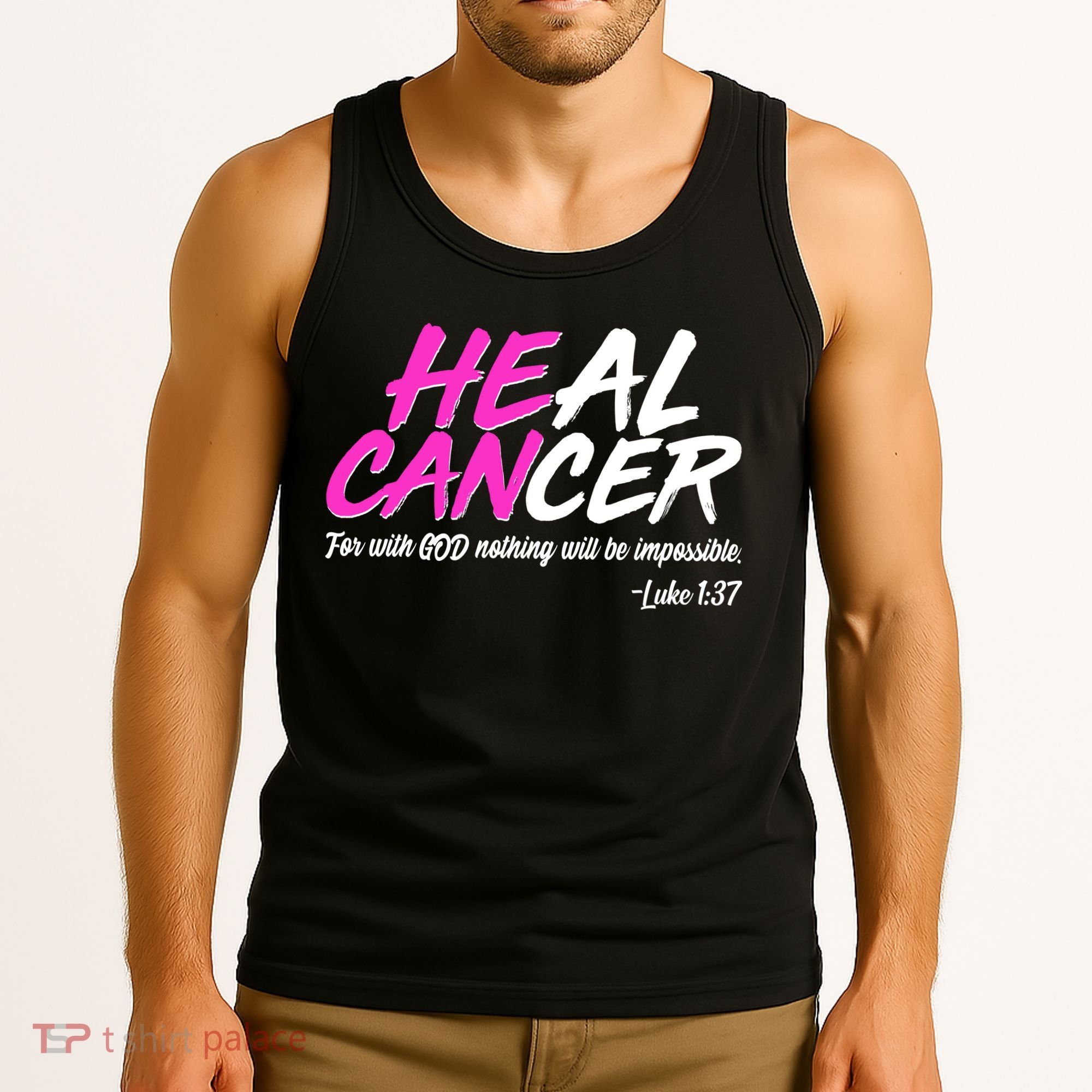 Heal Cancer With God Tank Top