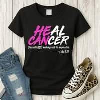 Heal Cancer With God Women's T-Shirt thumb 3