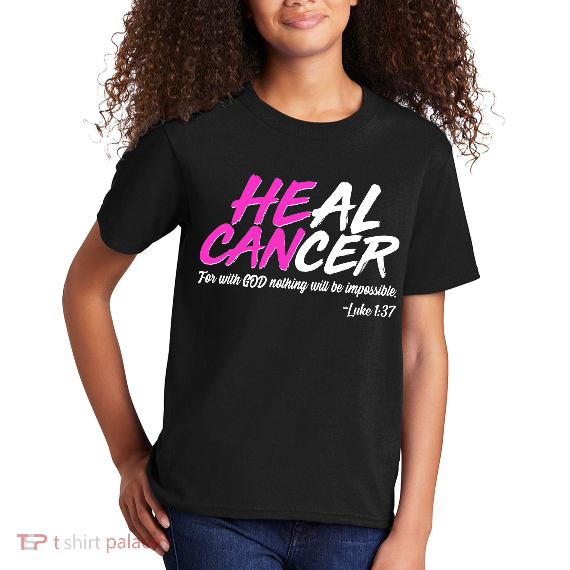 Heal Cancer With God Kids T-Shirt