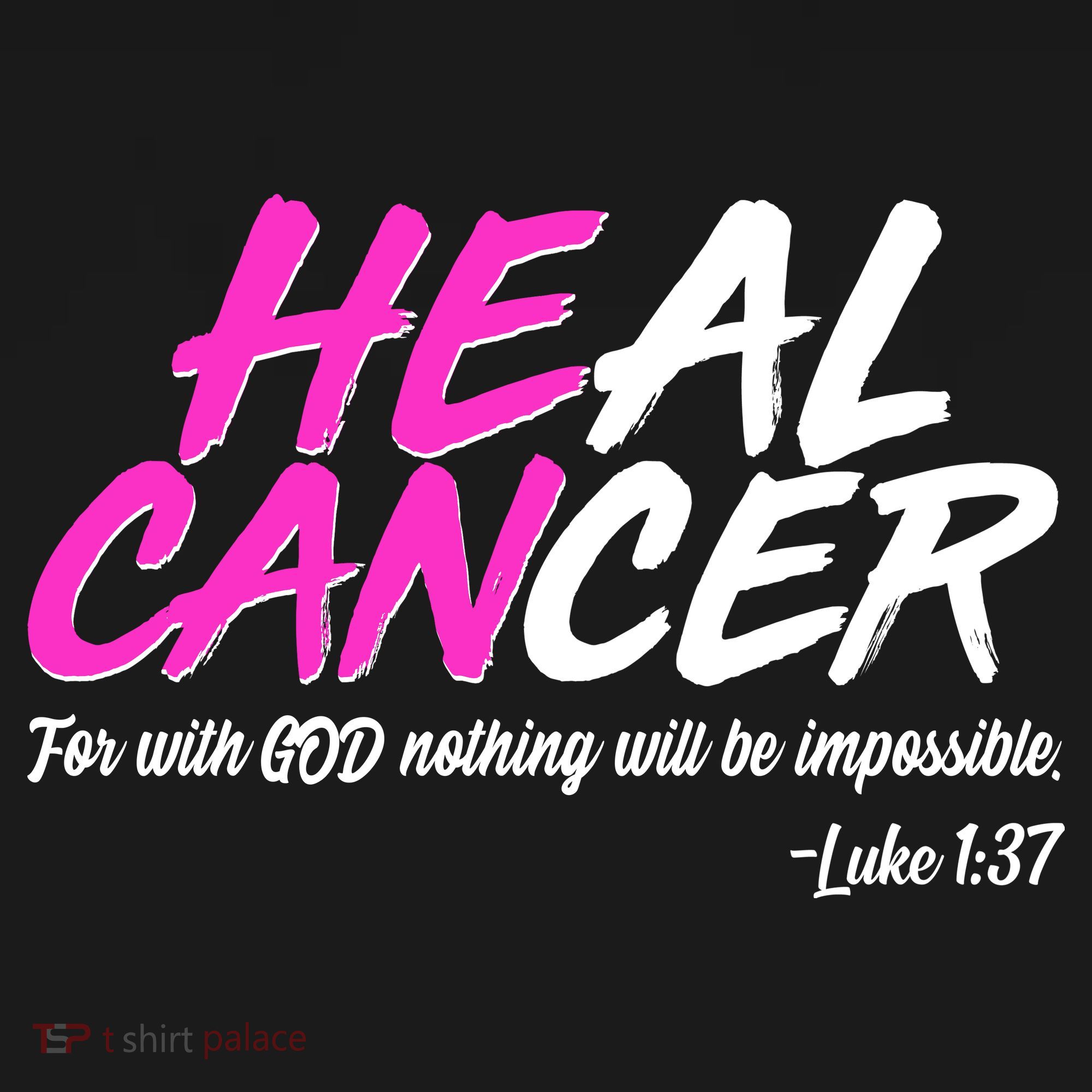 Heal Cancer With God Kids T-Shirt