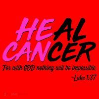 Heal Cancer With God Santa Hat thumb 1