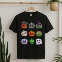 Halloween Costume Women Pumpkin Characters T-Shirt thumb 2