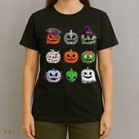 Halloween Costume Women Pumpkin Characters T-Shirt thumb 4