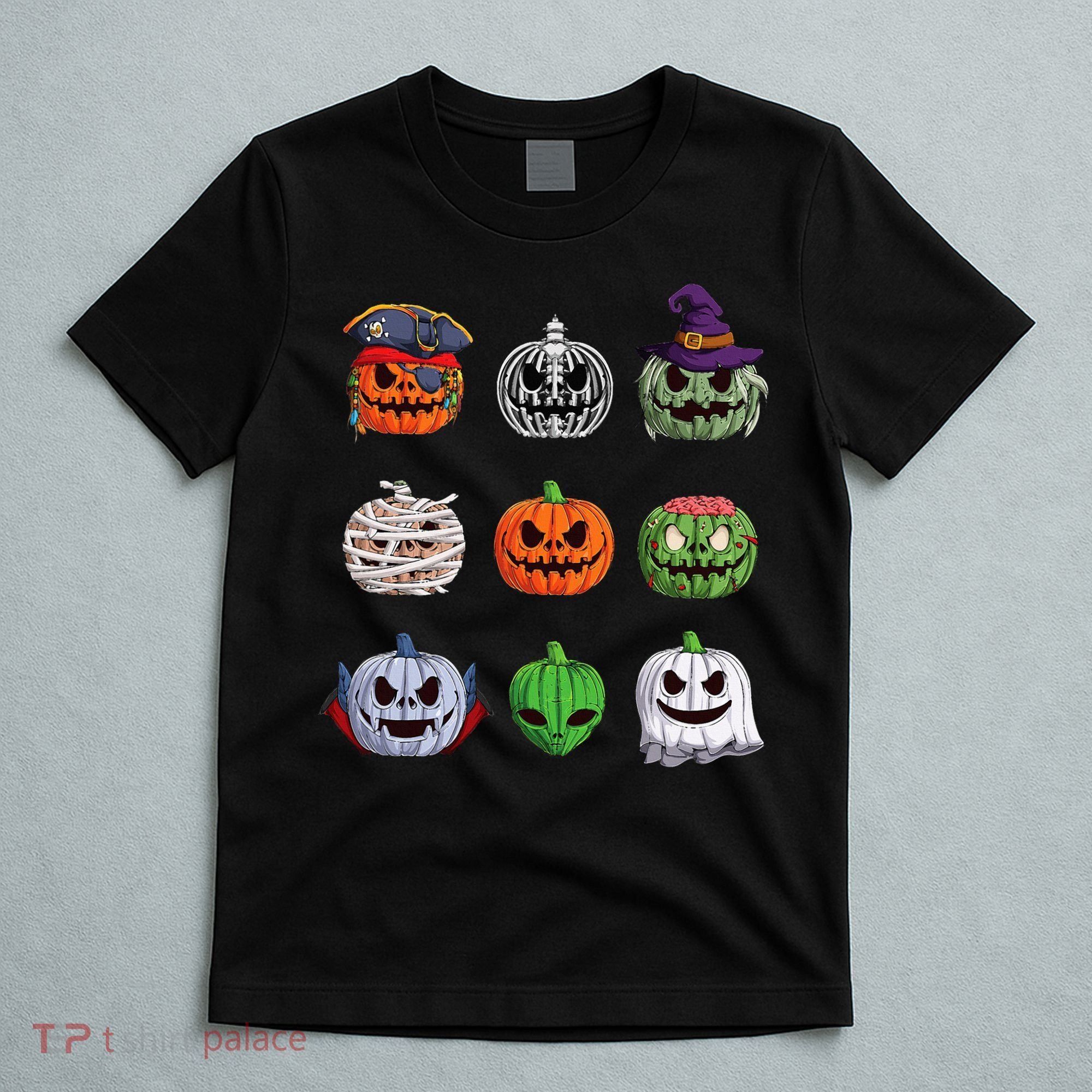 Halloween Costume Women Pumpkin Characters T-Shirt