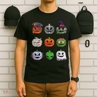 Halloween Costume Women Pumpkin Characters T-Shirt thumb 6