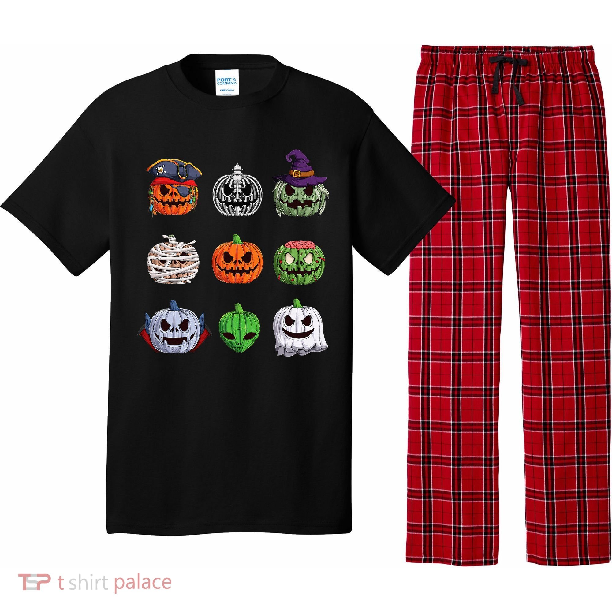 Halloween Costume Women Pumpkin Characters Pajama Set