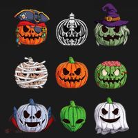 Halloween Costume Women Pumpkin Characters Women's Hoodie thumb 2