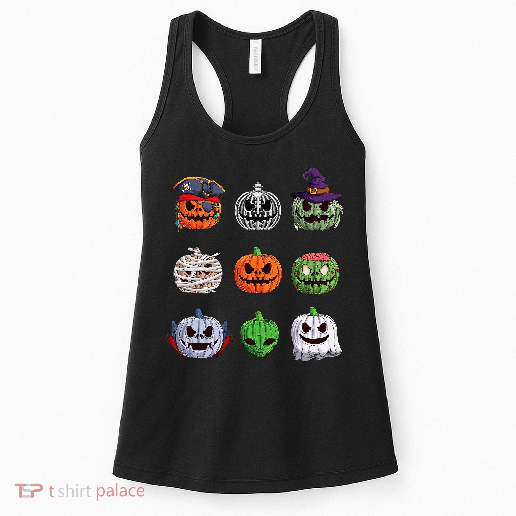 Halloween Costume Women Pumpkin Characters Women's Tank Top