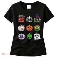 Halloween Costume Women Pumpkin Characters Women's T-Shirt thumb 0