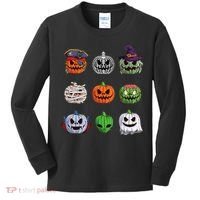 Halloween Costume Women Pumpkin Characters Kids Long Sleeve Shirt thumb 0