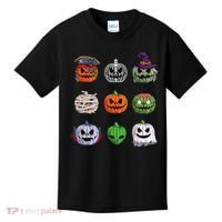 Halloween Costume Women Pumpkin Characters Kids T-Shirt thumb 0
