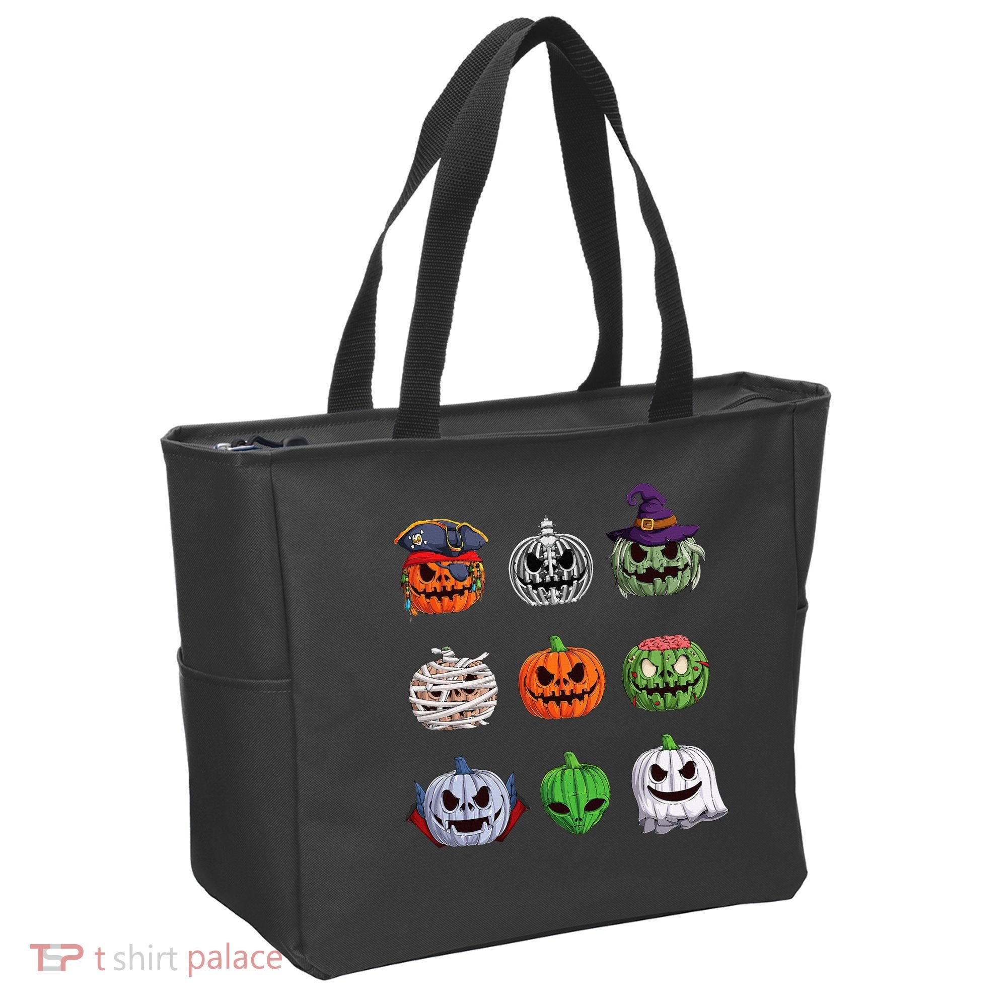 Halloween Costume Women Pumpkin Characters Tote Bag