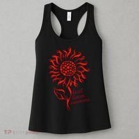 Heart Disease Awareness Red Ribbon Flower Women's Tank Top thumb 3