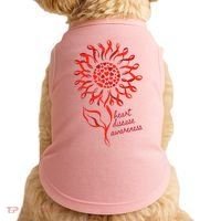 Heart Disease Awareness Red Ribbon Flower Doggie Tank thumb 0