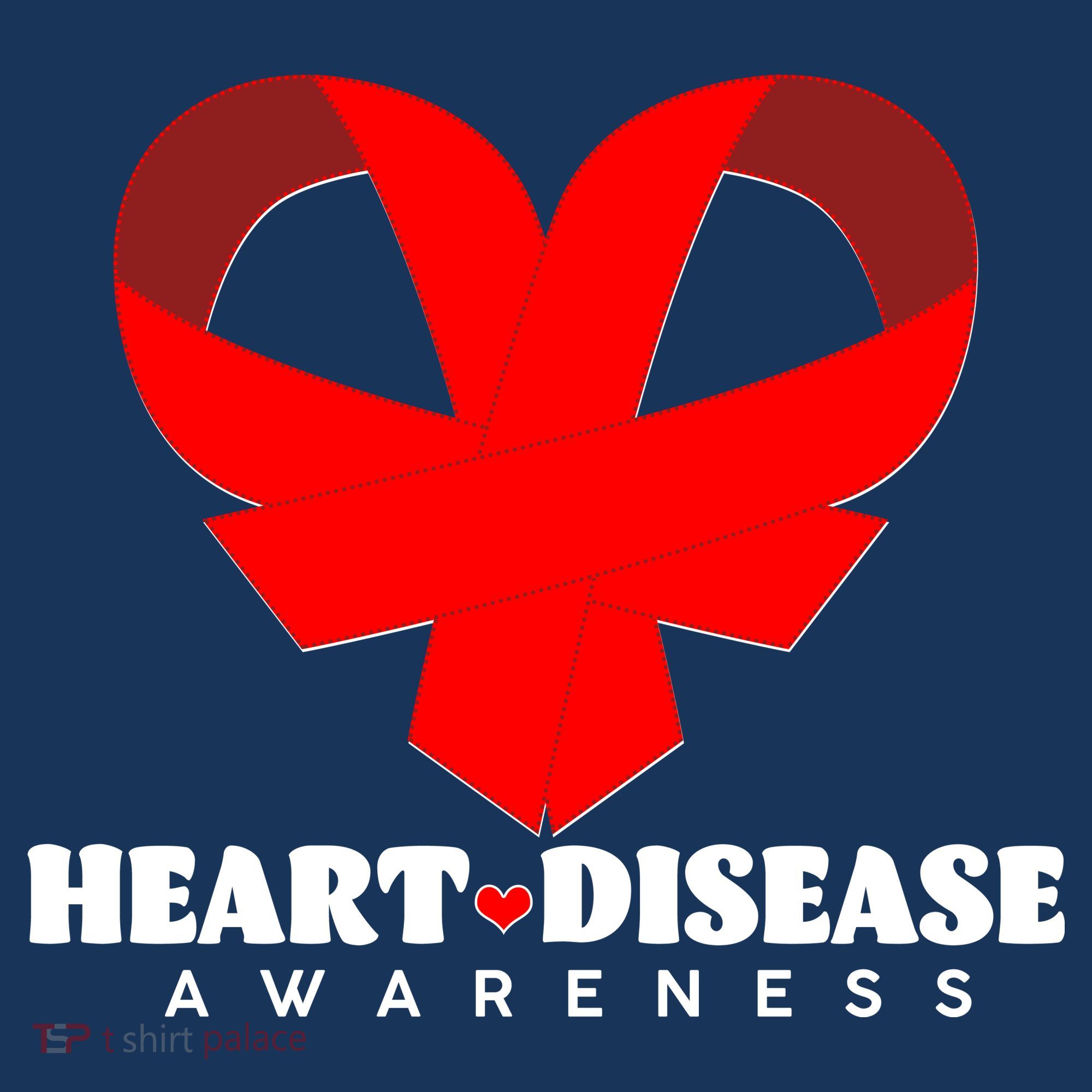 Heart Disease Awareness Red Heart Ribbons Women's Hoodie