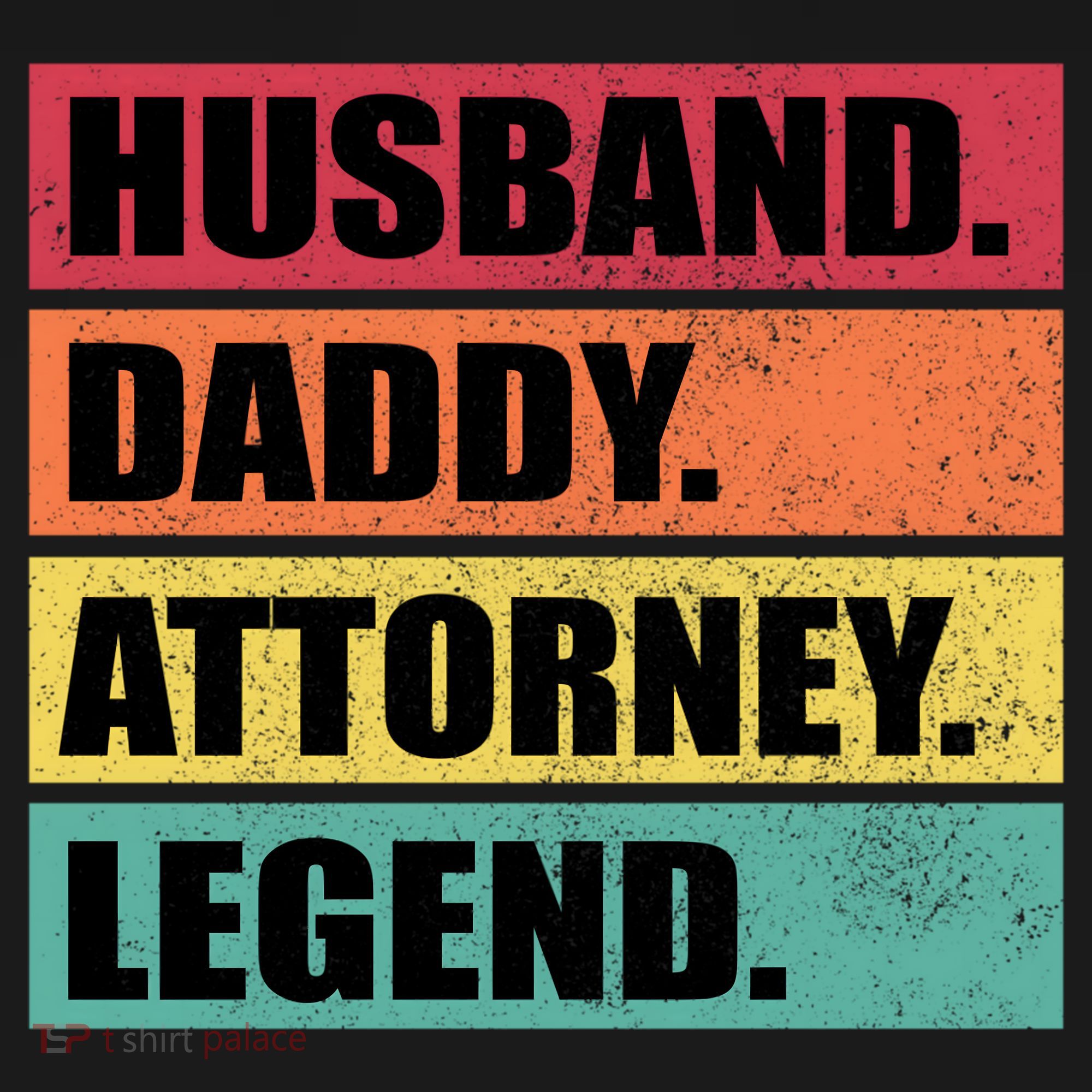 Husband Daddy Attorney Legend Retro Fathers Day Meaningful Gift Doggie Tank