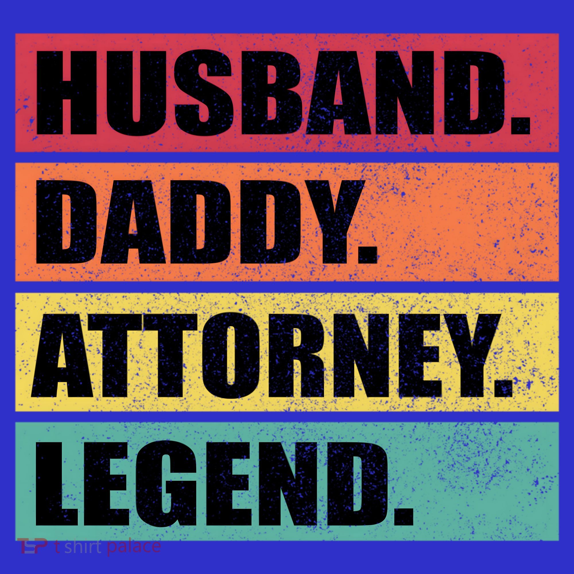 Husband Daddy Attorney Legend Retro Fathers Day Meaningful Gift Mousepad