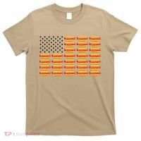 Hot Dog American Flag July 4th Patriotic Summer BBQ Funny T-Shirt thumb 0