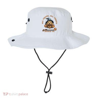 Halloween Dog All Tricks All Treats Spooky Doodle Co Bucket Hat