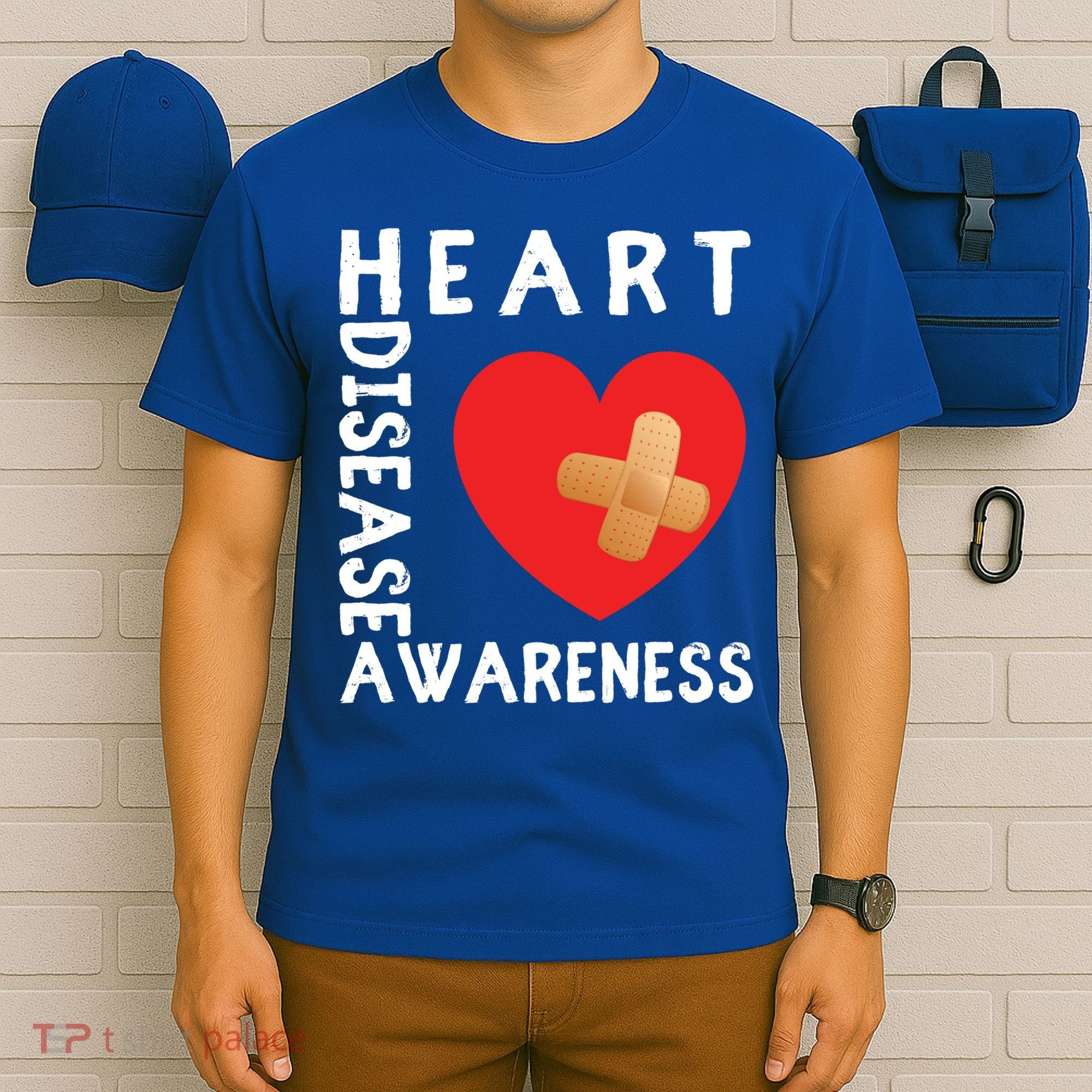 Heart Disease Awareness Month Chd Wear Red Day Gift T-Shirt