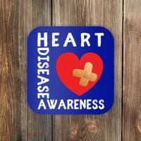 Heart Disease Awareness Month Chd Wear Red Day Gift Coaster thumb 0