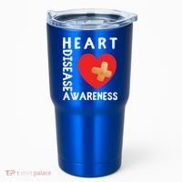 Heart Disease Awareness Month Chd Wear Red Day Gift Tumbler thumb 0