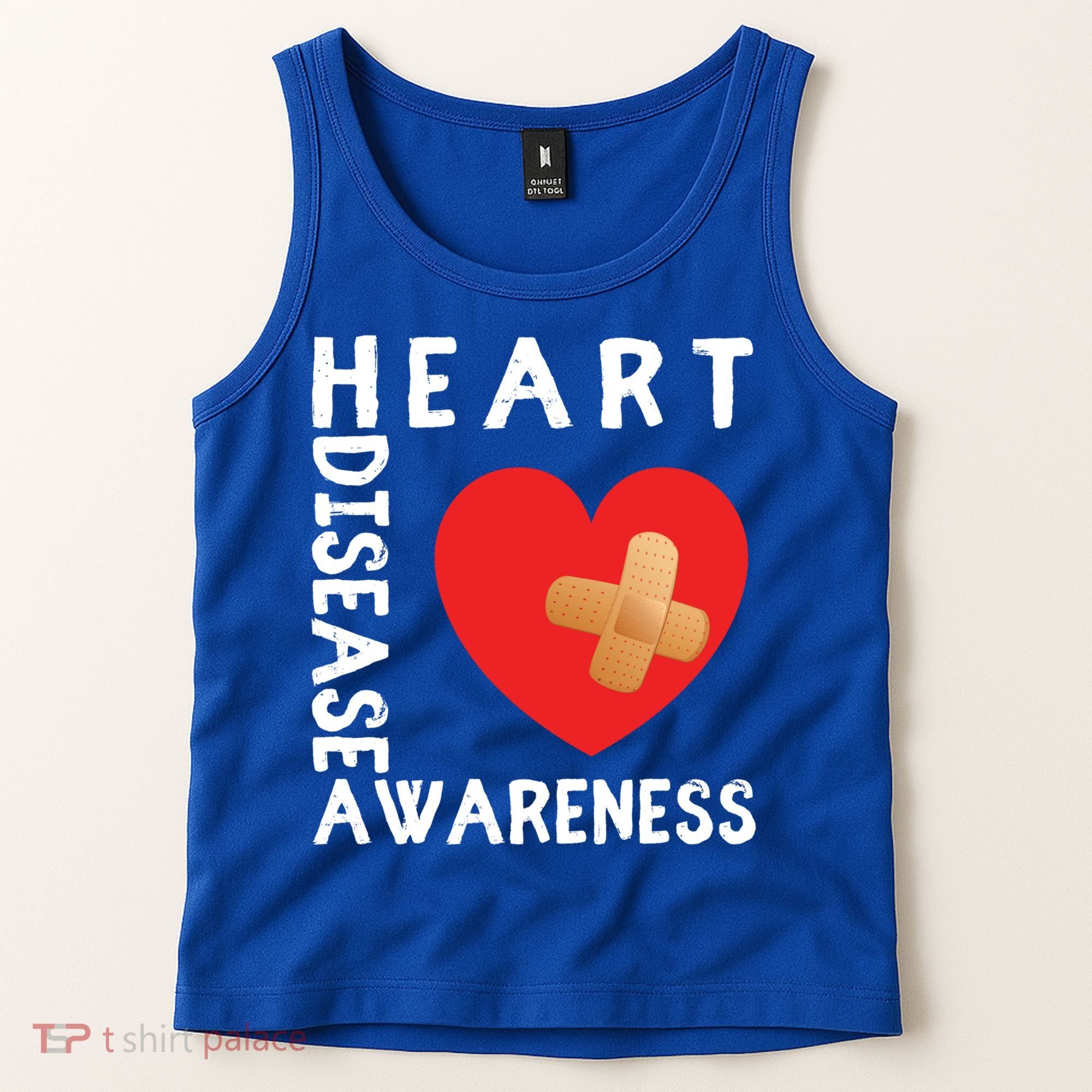 Heart Disease Awareness Month Chd Wear Red Day Gift Tank Top