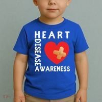 Heart Disease Awareness Month Chd Wear Red Day Gift Toddler T-Shirt thumb 2