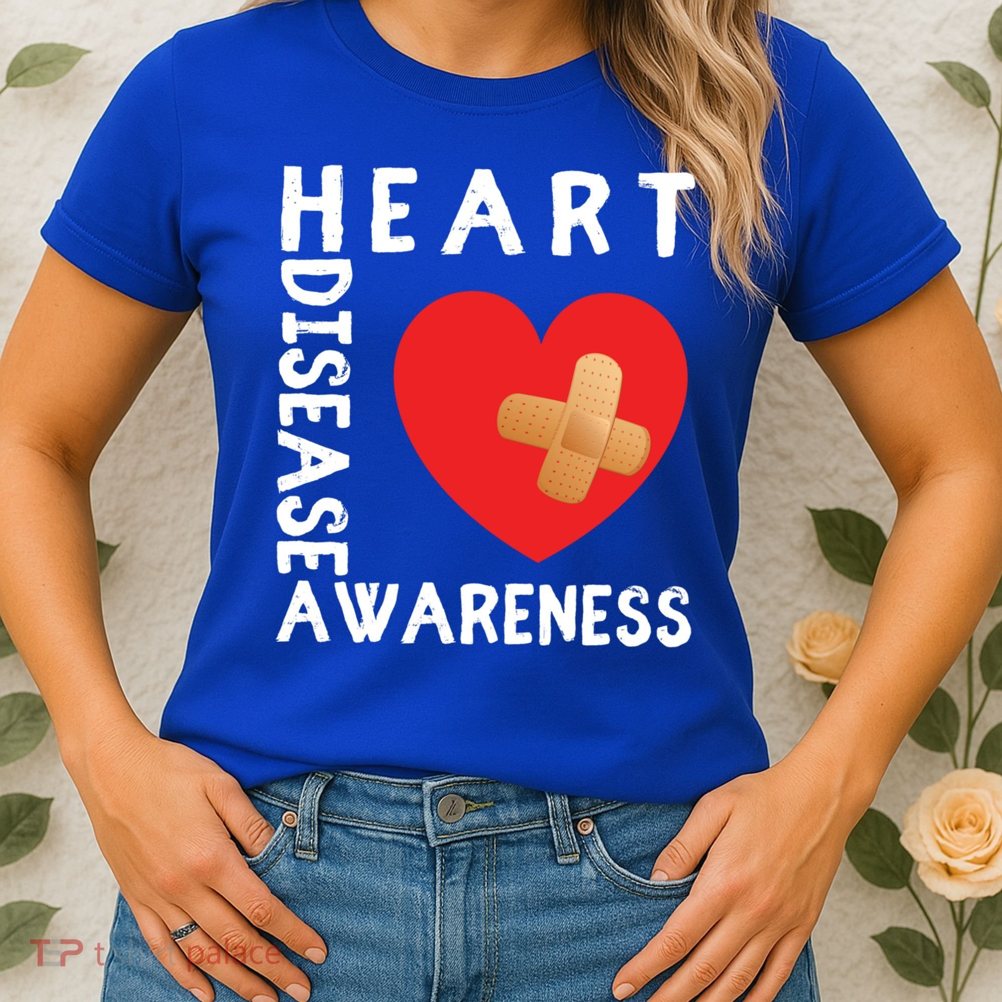 Heart Disease Awareness Month Chd Wear Red Day Gift Women's T-Shirt