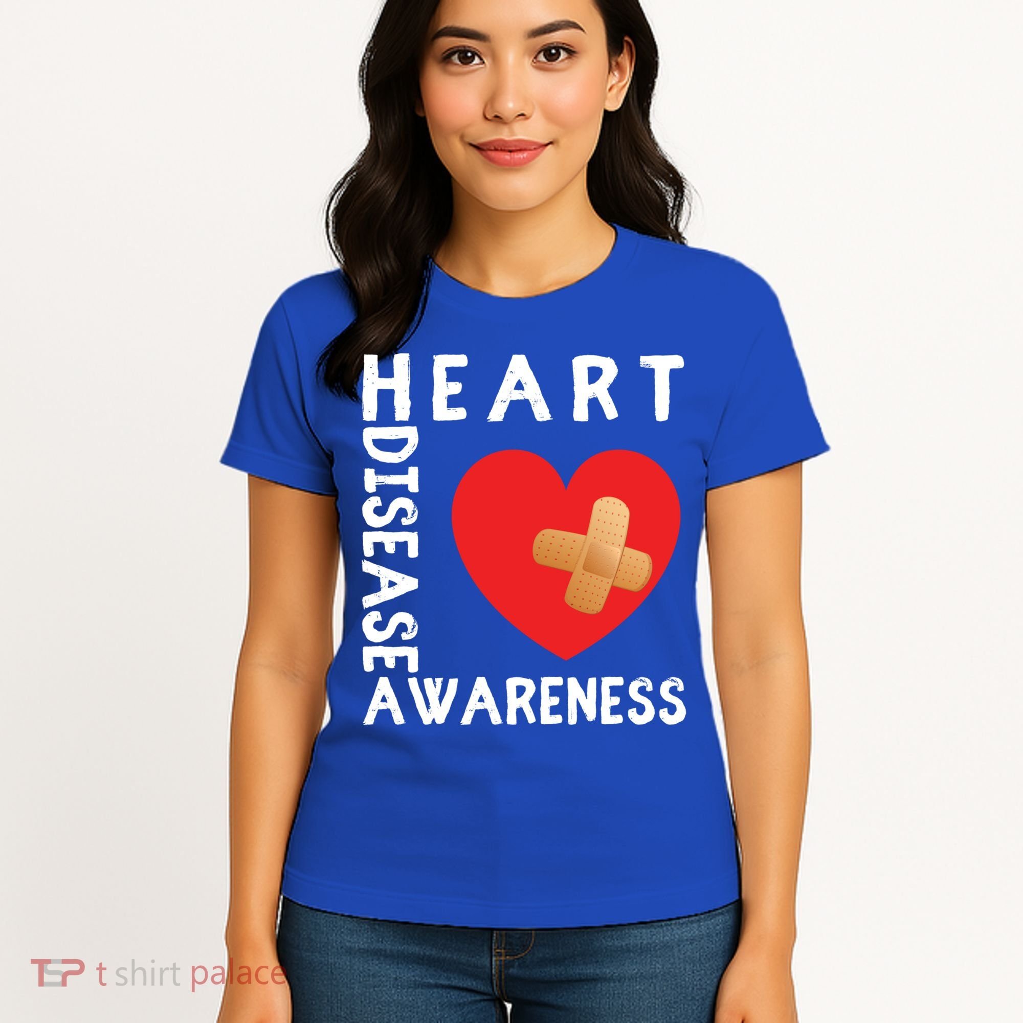 Heart Disease Awareness Month Chd Wear Red Day Gift Women's T-Shirt