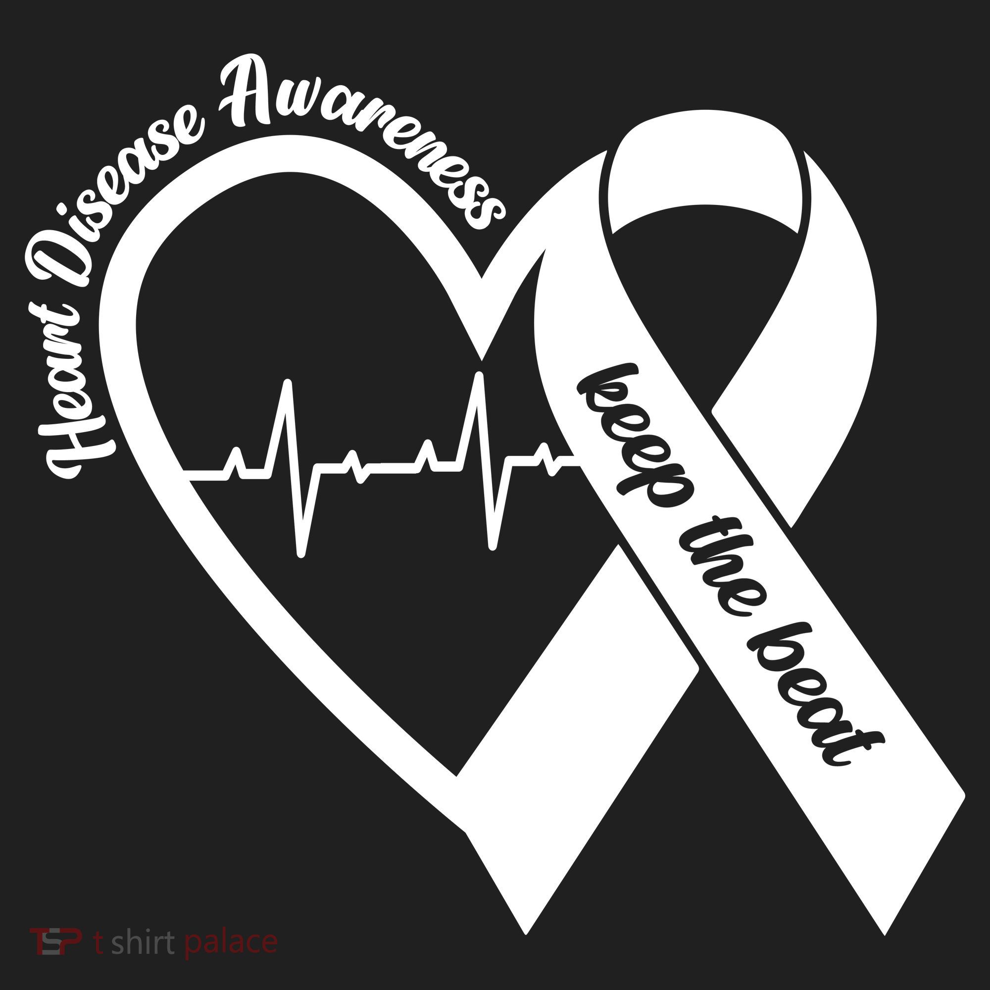 Heart Disease Awareness Keep The Beat Beanie